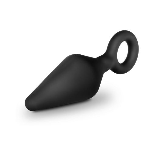 Anal Adventures Platinum Silicone 3-Piece Loop Plug Kit Black - Image 3