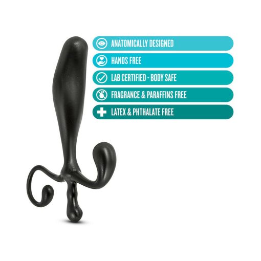 Anal Adventures Prostate Stimulator Black - Image 6