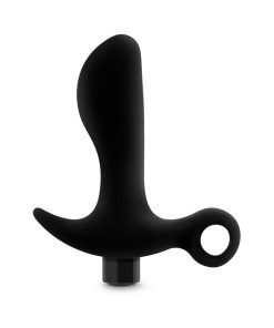 Anal Adventures Platinum Silicone Rechargeable Vibrating Prostate Massager 01
