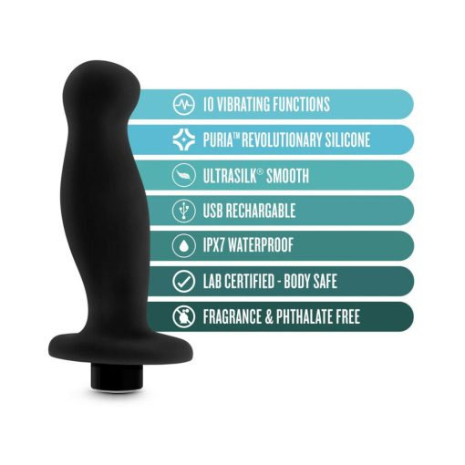 Anal Adventures Platinum Silicone Rechargeable Vibrating Prostate Massager 02 - Image 5