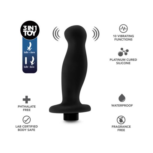 Anal Adventures Platinum Silicone Rechargeable Vibrating Prostate Massager 02 - Image 7