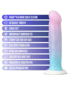 Avant D17 Lucky 8 In. Silicone Dildo