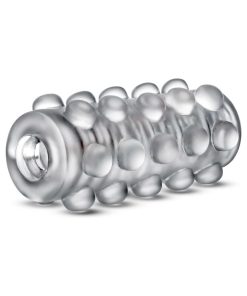 M For Men Soft + Wet Reversible Orb Glow In The Dark Self-Lubricating Stroker Frosted