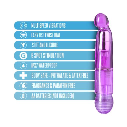 Naturally Yours Rumba G-Spot Vibrator Purple - Image 5