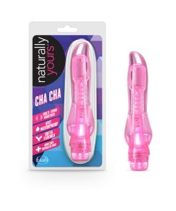 Naturally Yours Cha Cha Slimline Vibrator Pink