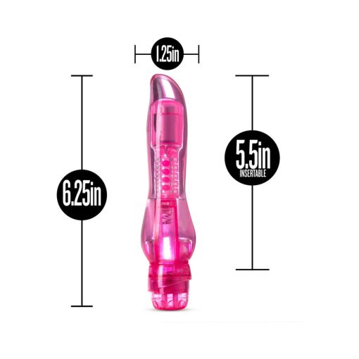 Naturally Yours Cha Cha Slimline Vibrator Pink - Image 8