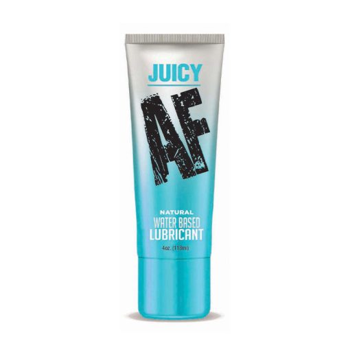 Juicy Af Water Based Lubricant Natural 4 Oz.
