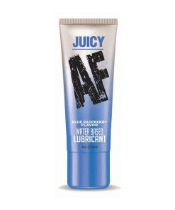Juicy Af Water Based Lubricant Blue Raspberry 4 Oz.