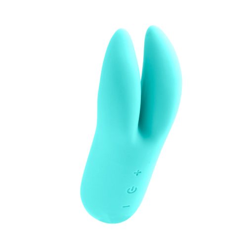 Vedo Kitti Rechargeable Dual Vibe Tease Me Turquoise - Image 3