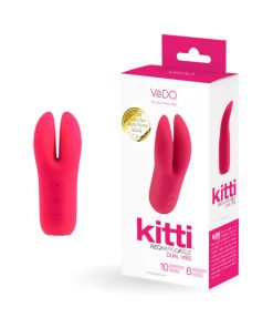 Vedo Kitti Rechargeable Dual Vibe Foxy Pink