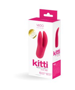 Vedo Kitti Rechargeable Dual Vibe Foxy Pink
