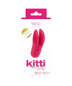Vedo Kitti Rechargeable Dual Vibe Foxy Pink