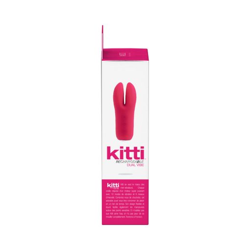 Vedo Kitti Rechargeable Dual Vibe Foxy Pink - Image 7