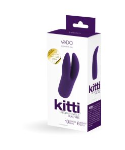 Vedo Kitti Rechargeable Dual Vibe Deep Purple