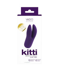 Vedo Kitti Rechargeable Dual Vibe Deep Purple