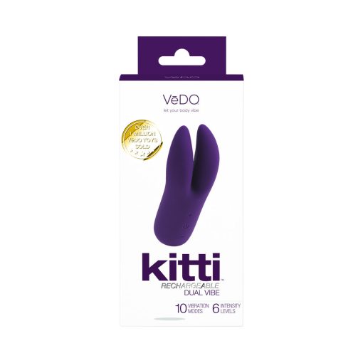 Vedo Kitti Rechargeable Dual Vibe Deep Purple - Image 6