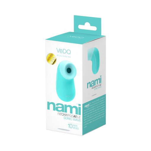 Vedo Nami Rechargeable Sonic Vibe Tease Me Turquoise - Image 5