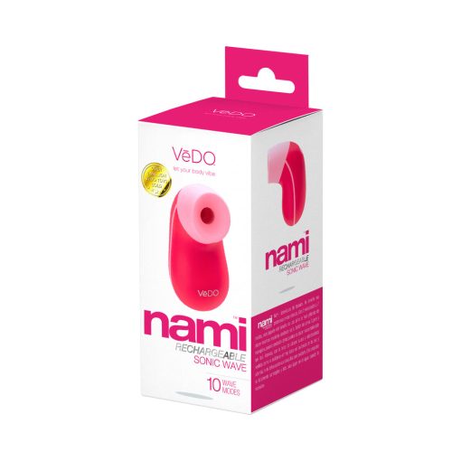 Vedo Nami Rechargeable Sonic Vibe Foxy Pink - Image 5