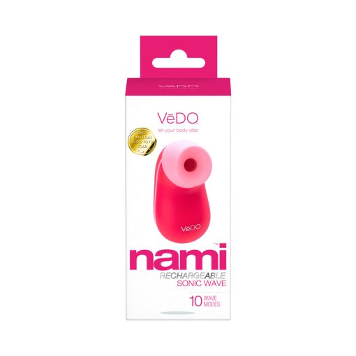 Vedo Nami Rechargeable Sonic Vibe Foxy Pink - Image 6
