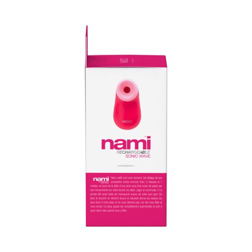 Vedo Nami Rechargeable Sonic Vibe Foxy Pink - Image 7