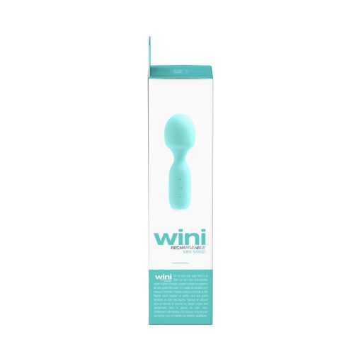 Vedo Wini Rechargeable Mini Wand Tease Me Turquoise - Image 8