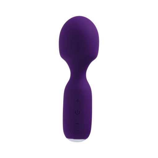 Vedo Wini Rechargeable Mini Wand Deep Purple - Image 2