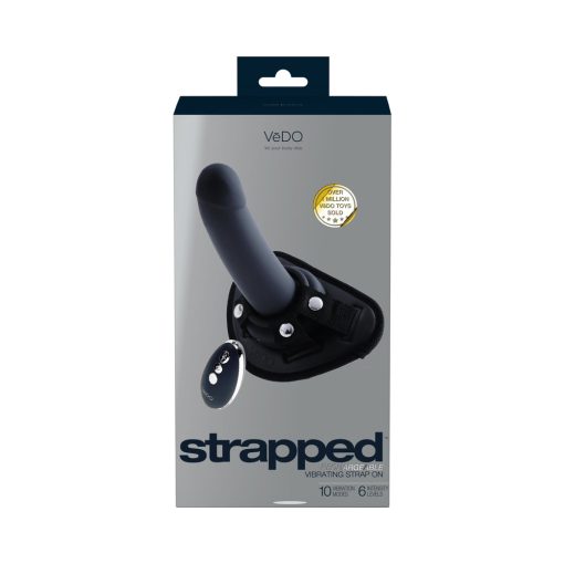 Vedo Strapped Rechargeable Strap-On Just Black - Image 5