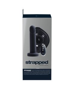 Vedo Strapped Rechargeable Strap-On Just Black