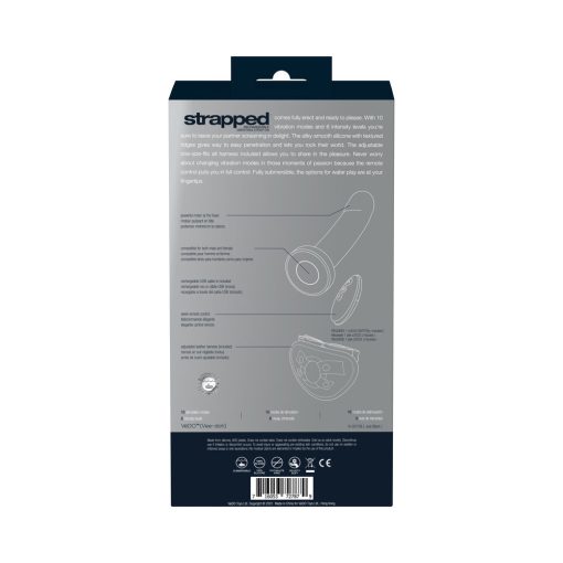 Vedo Strapped Rechargeable Strap-On Just Black - Image 8