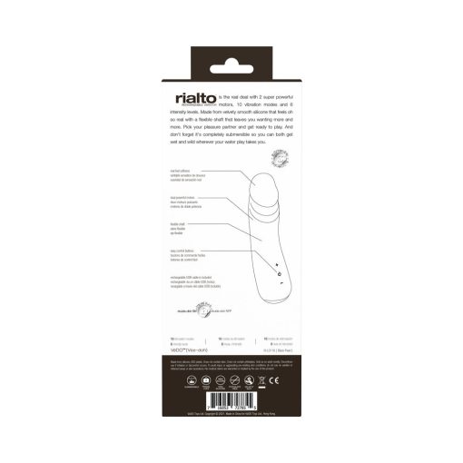 Vedo Rialto Rechargeable Vibe Black Pearl - Image 8