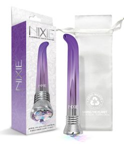 Nixie Waterproof 10-Function G-Spot Vibe - Purple Ombre Glow
