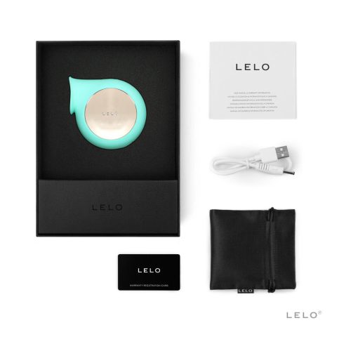 Lelo Sila Rechargeable Sonic Clitoral Stimulator Aqua