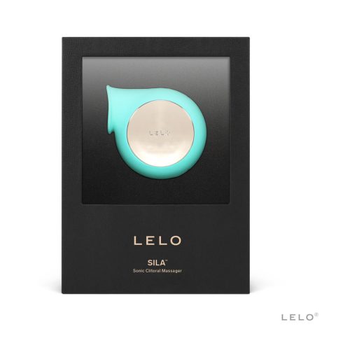 Lelo Sila Rechargeable Sonic Clitoral Stimulator Aqua - Image 3