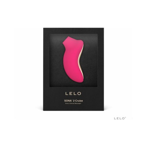 Lelo Sona 2 Cruise Rechargeable Clitoral Stimulator Cerise - Image 4