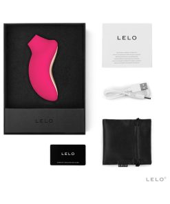 Lelo Sona 2 Rechargeable Clitoral Stimulator Cerise