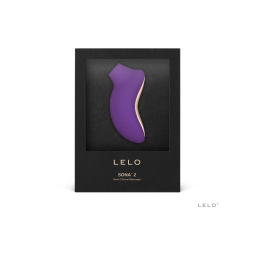 Lelo Sona 2 Sonic Clit Vibrator – Rechargeable Purple Clitoral Stimulator - Image 4