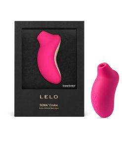 Lelo Sona Cruise Clitoral Stimulator – Sonic Rechargeable Toy Cerise