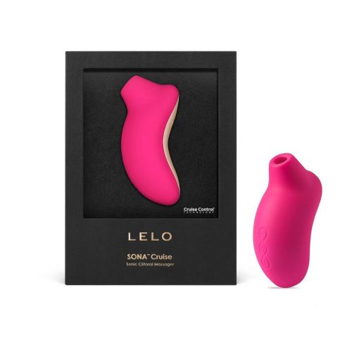 Lelo Sona Cruise Clitoral Stimulator – Sonic Rechargeable Toy Cerise - Image 8