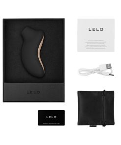 Lelo Sona Rechargeable Clitoral Stimulator Black