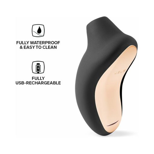 Lelo Sona Rechargeable Clitoral Stimulator Black - Image 4