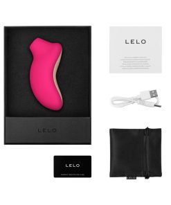 Lelo Sona Rechargeable Clitoral Stimulator Cerise