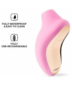 Lelo Sona Rechargeable Clitoral Stimulator Pink
