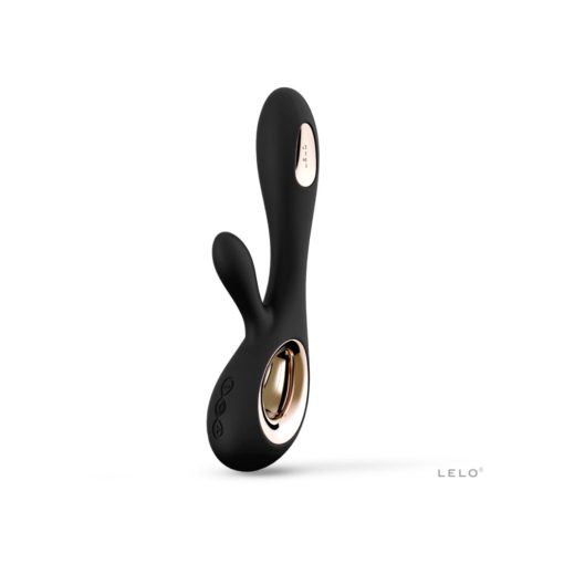 Lelo Soraya Wave Rechargeable Rabbit Vibrator Black - Image 2