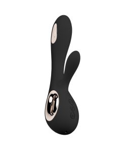 Lelo Soraya Wave Rechargeable Rabbit Vibrator Black