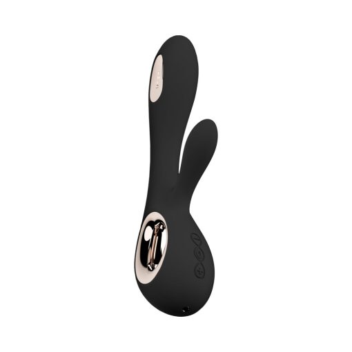 Lelo Soraya Wave Rechargeable Rabbit Vibrator Black - Image 4