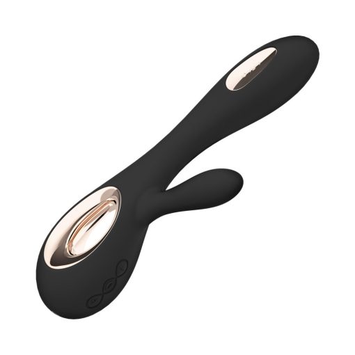 Lelo Soraya Wave Rechargeable Rabbit Vibrator Black - Image 5