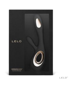 Lelo Soraya Wave Rechargeable Rabbit Vibrator Black