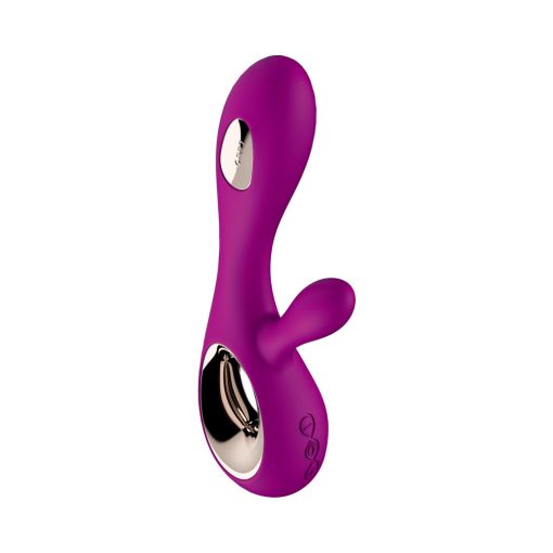 Lelo Soraya Wave Rechargeable Rabbit Vibrator Deep Rose - Image 3