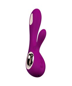 Lelo Soraya Wave Rechargeable Rabbit Vibrator Deep Rose