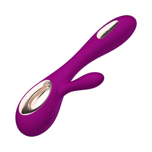 Lelo Soraya Wave Rechargeable Rabbit Vibrator Deep Rose - Image 5